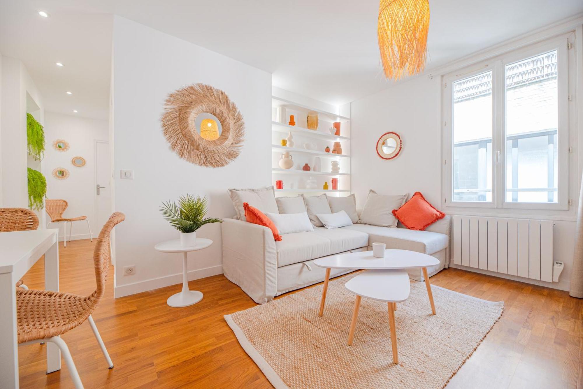 Appartamento Stunning Flat In Parigi Esterno foto